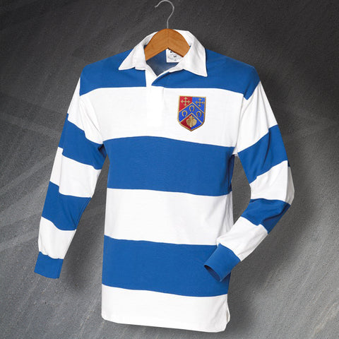 Retro QPR 1960 Embroidered Long Sleeve Shirt