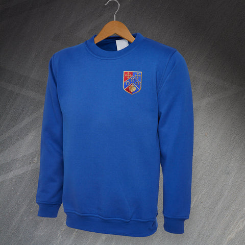 Retro QPR 1953 Embroidered Sweatshirt