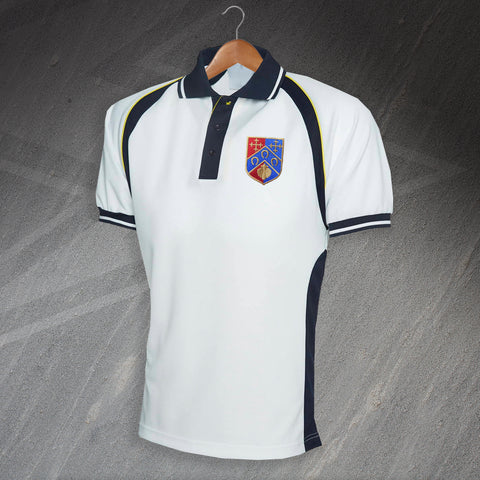 Retro QPR 1953 Embroidered Sports Polo Shirt