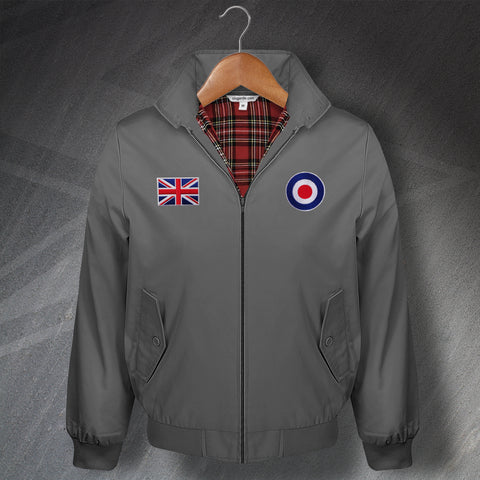 RAF Union Jack Roundel Harrington Jacket