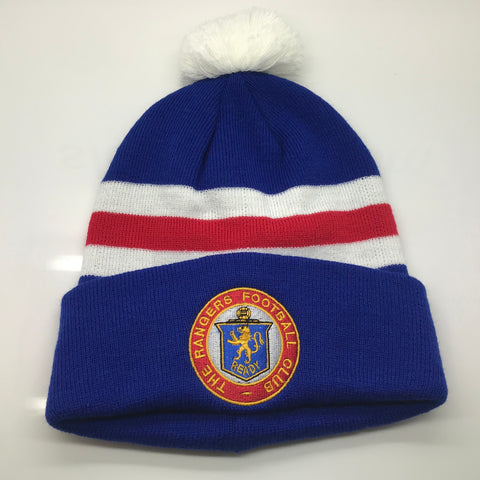 Rangers Football Bobble Hat Embroidered 1959