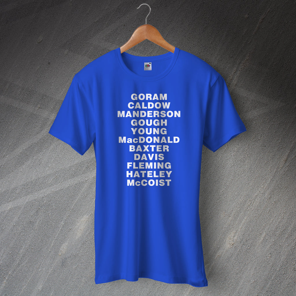 Rangers Dream Team Football Shirt
