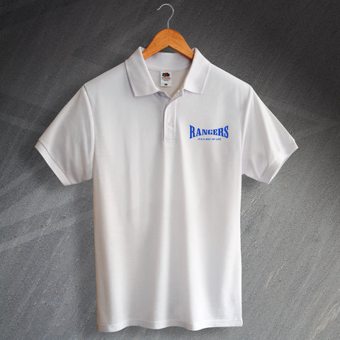 Rangers It's a Way of Life Polo Shirt
