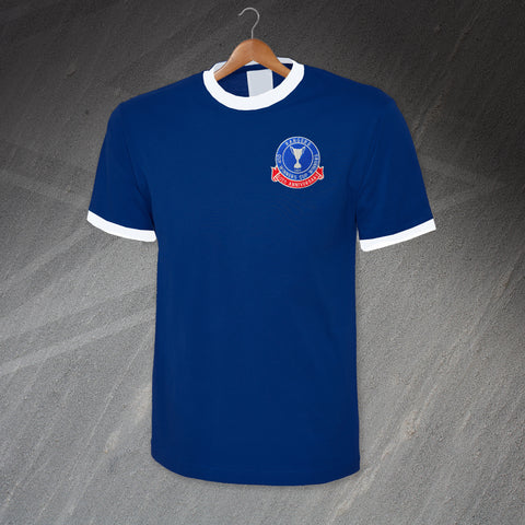 Rangers Cup Winners Cup 1972 50th Anniversary Ringer Shirt