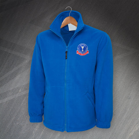 Retro Rangers Cup Winners Cup 1972 50th Anniversary Embroidered Fleece