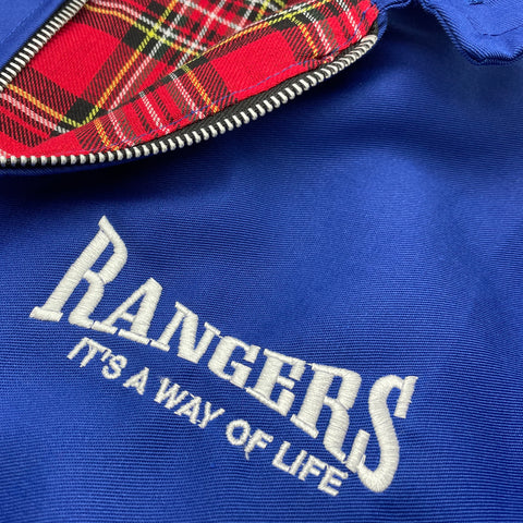 Rangers It's a Way of Life Embroidered Harrington Jacket