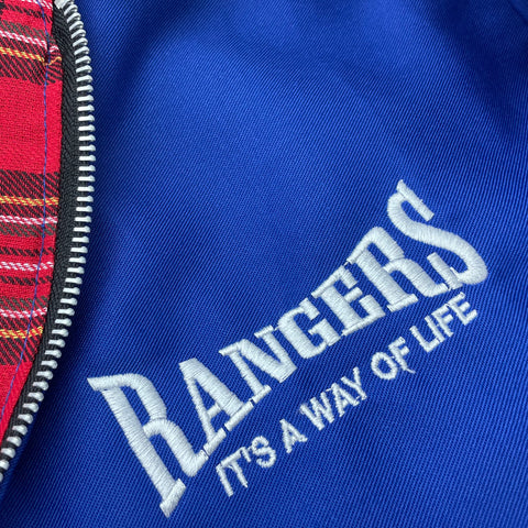 Rangers It's a Way of Life Embroidered Harrington Jacket