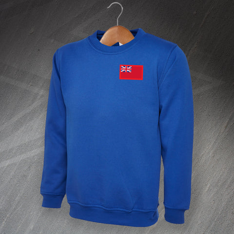 Red Ensign Embroidered Sweatshirt