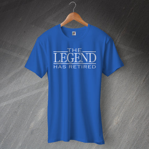 Retirement T-Shirt The Legend Has Retired