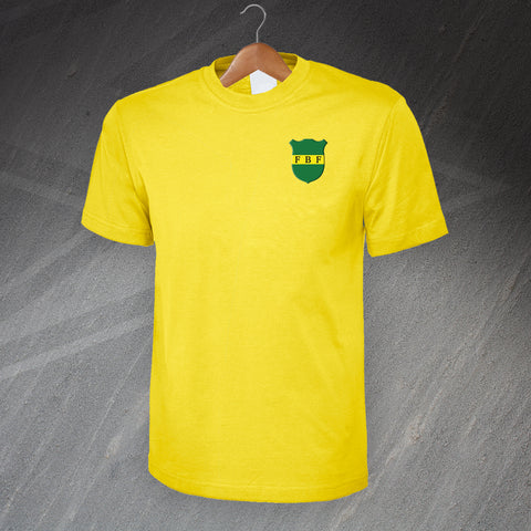 Retro Brazil 1915 Embroidered T-Shirt