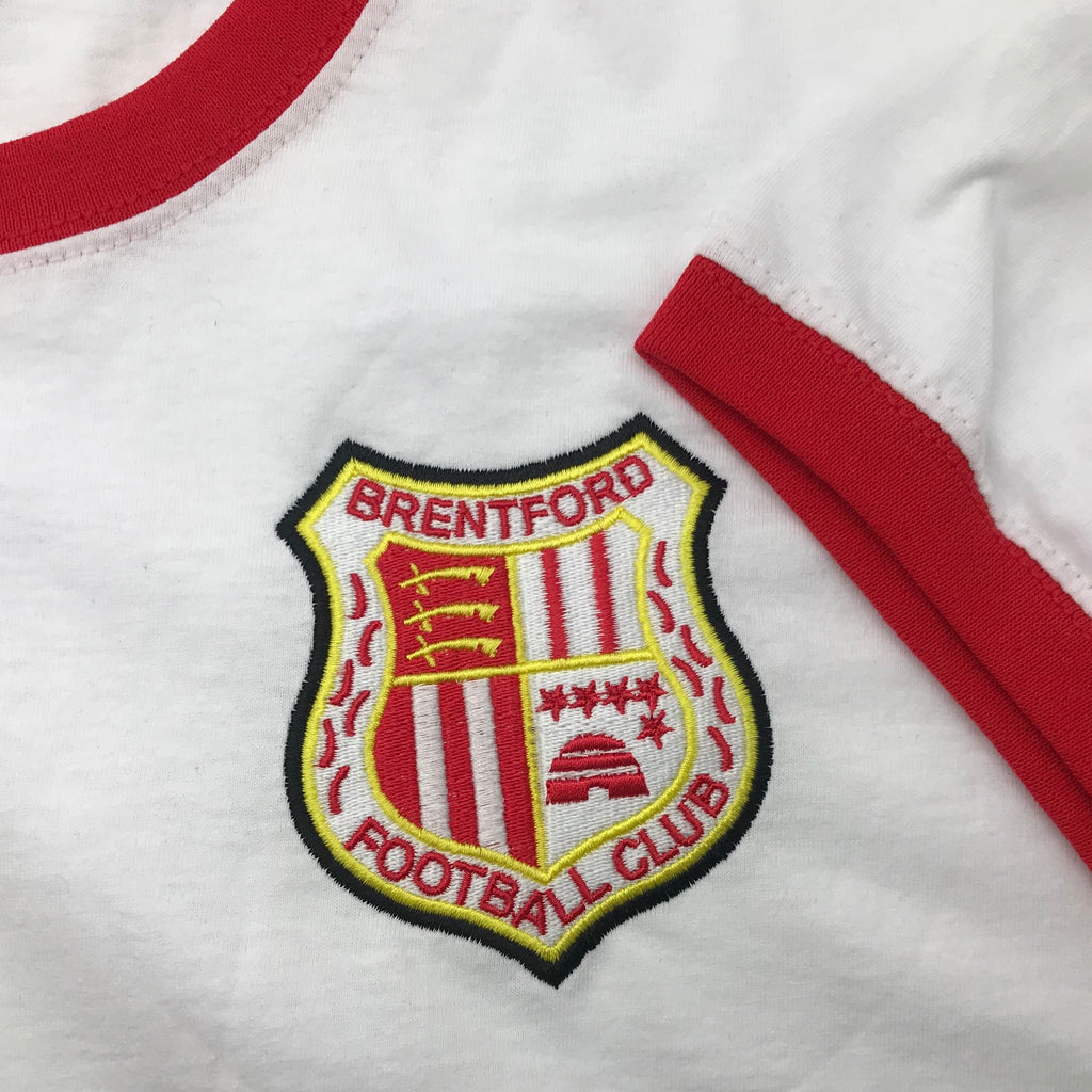 Brentford Football Ringer Shirt | 1971 Brentford Football Shirts ...