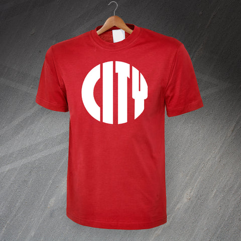 Retro Bristol City Football T-Shirt
