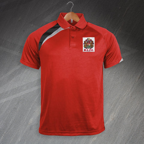 Bristol City Football Polo Shirt Embroidered Sports 1951