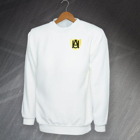 Retro Abbey United Embroidered Sweatshirt