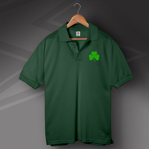 Old School Celtic Football Polo Shirt