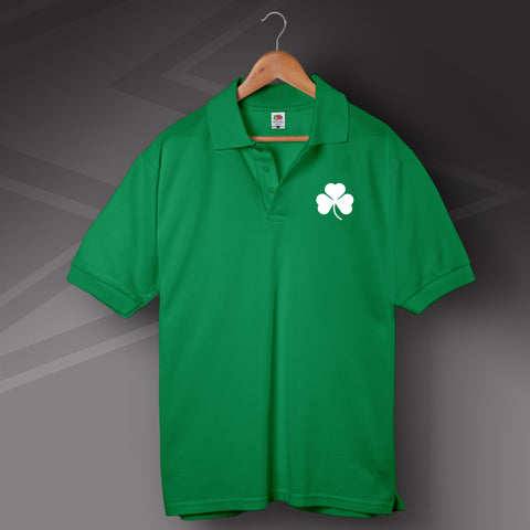 Old School Celtic Football Polo Shirt