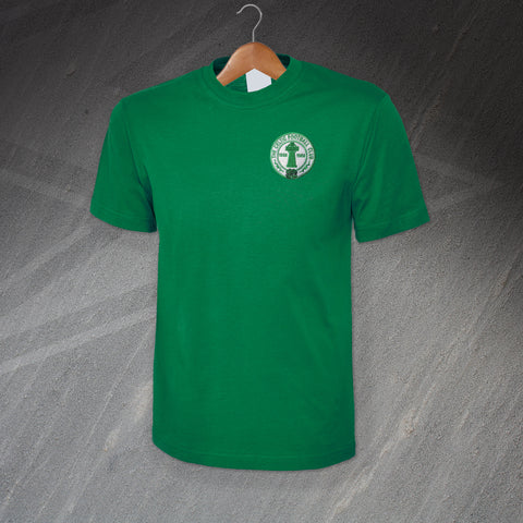 Retro Celtic Centenary Embroidered T-Shirt