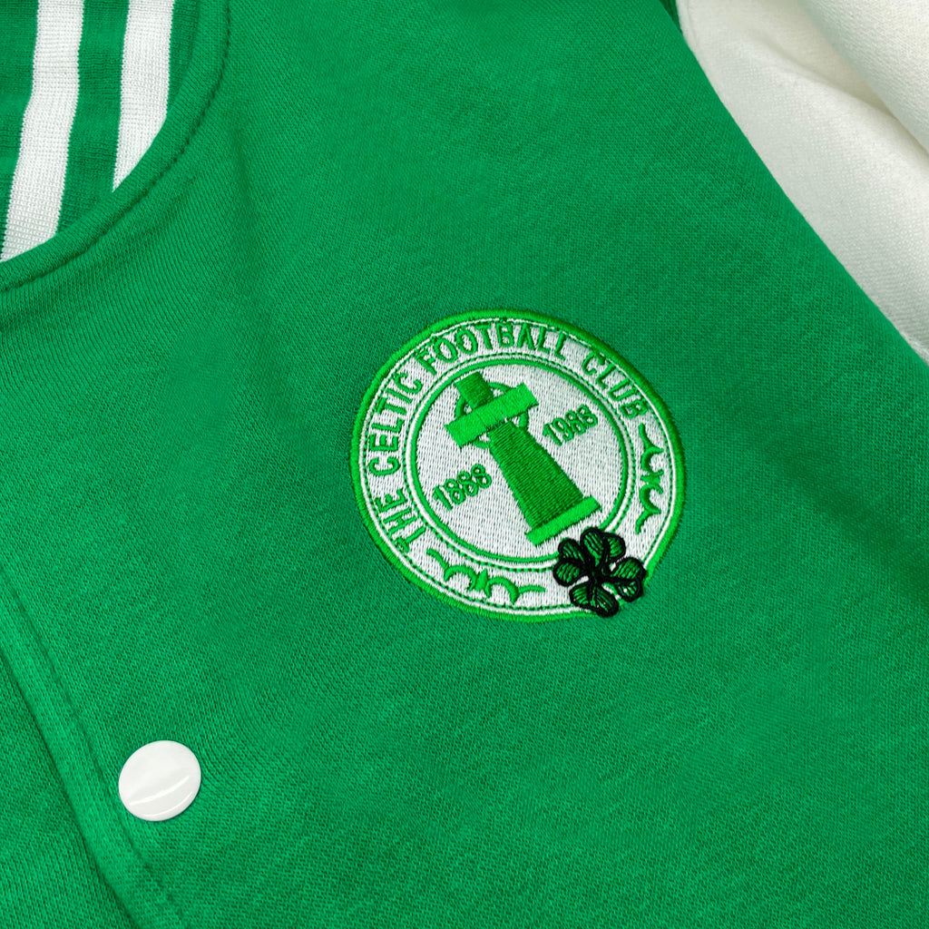 Celtic Football Varsity Jacket | Embroidered Celtic Letterman Jackets ...