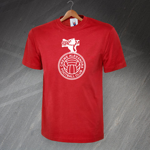 Crewe Football T-Shirt Printed 1975