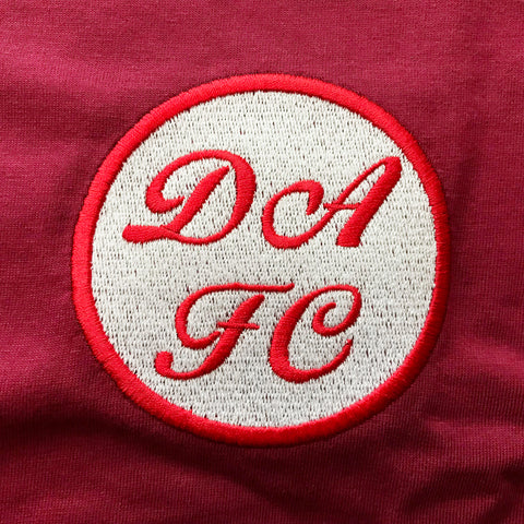 Retro Dunfermline Embroidered Badge