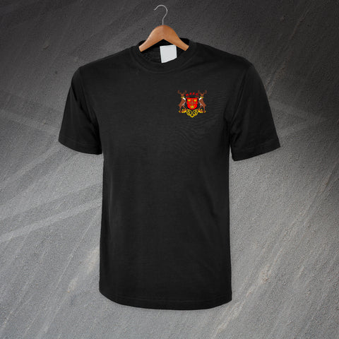 Retro Nottm Forest 1970 Embroidered T-Shirt