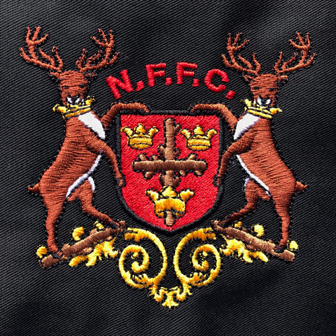 Retro Forest Football Badge