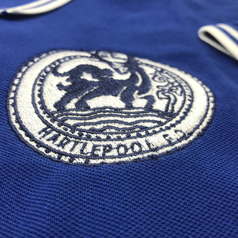 Hartlepool Football Polo Shirt Embroidered Tipped 1879