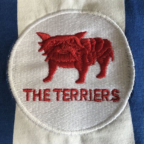 Retro Huddersfield Embroidered Badge