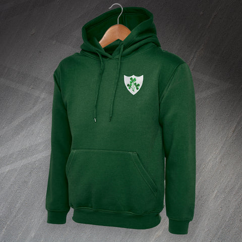 Retro Ireland Rugby 1871 Embroidered Hoodie