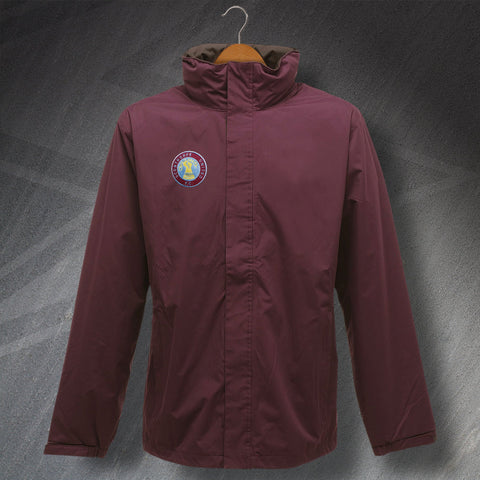 Retro Scunthorpe Waterproof Jacket with Embroidered Badge