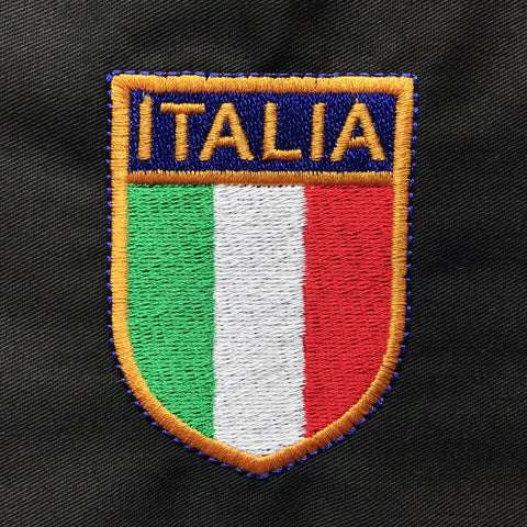 Retro Italy Embroidered Badge