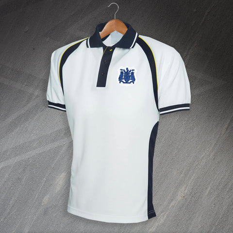 Retro Leeds 1934 Embroidered Sports Polo Shirt