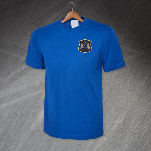 Retro Leeds City 1900s Embroidered T-Shirt