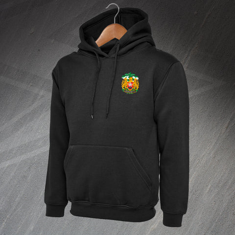 Retro Leicester FC Rugby 1990s Hoodie