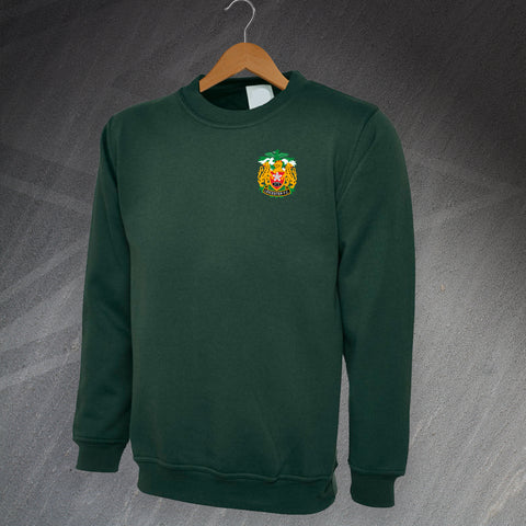 Retro Leicester FC Rugby 1990s Embroidered Sweatshirt