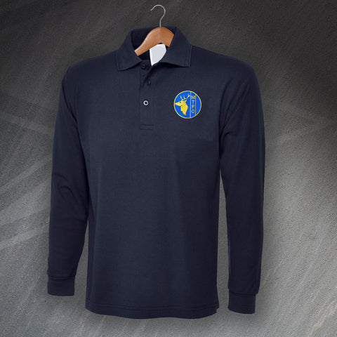 Retro Mansfield Long Sleeve Polo Shirt