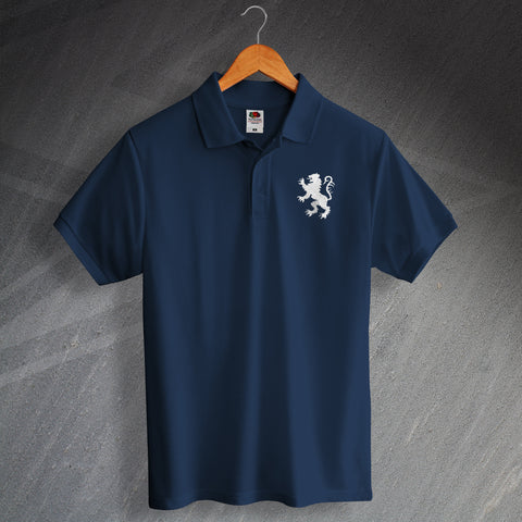 Millwall Football Polo Shirt Embroidered 1977