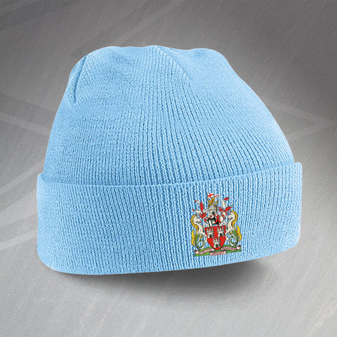 Retro Newcastle 1969 Embroidered Beanie Hat