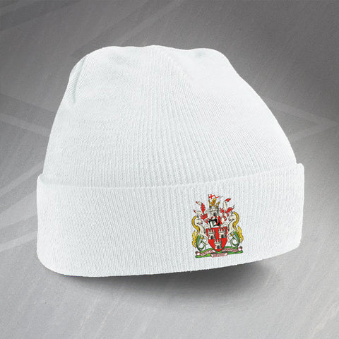 Retro Newcastle 1969 Embroidered Beanie Hat