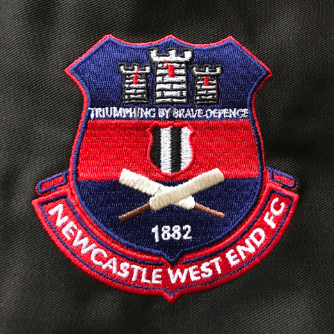 Newcastle West End FC Football Badge