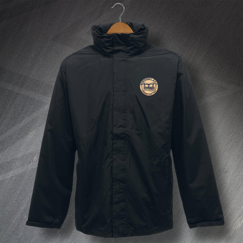 Retro Newport Waterproof Jacket with Embroidered Badge