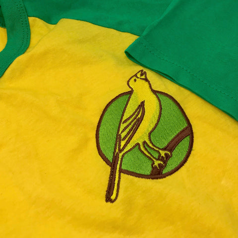 Retro Norwich Baseball Shirt