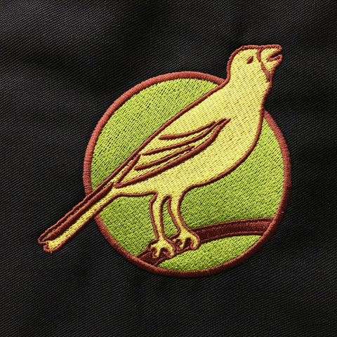 Retro Norwich Embroidered Badge