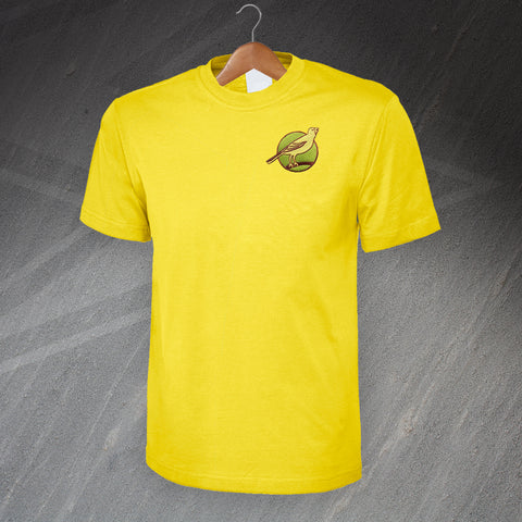 Norwich Football T-Shirt Embroidered 1902