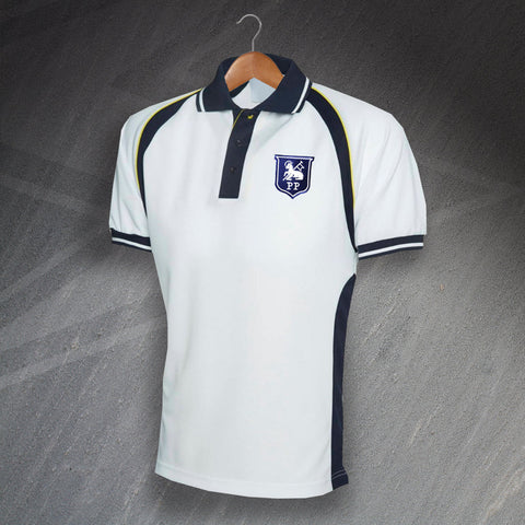 Retro Preston 1933 Embroidered Sports Polo Shirt