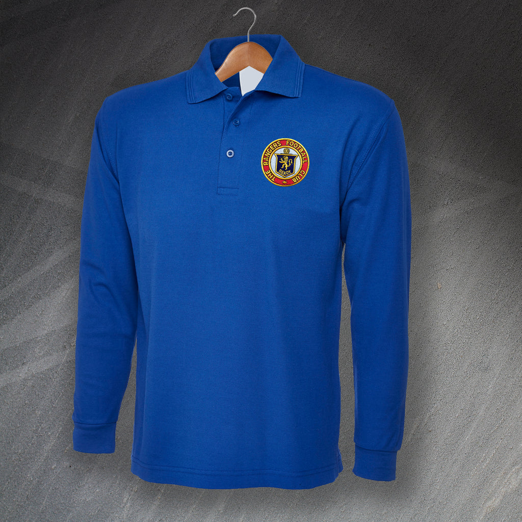 Rangers Long Sleeve Polo Shirt