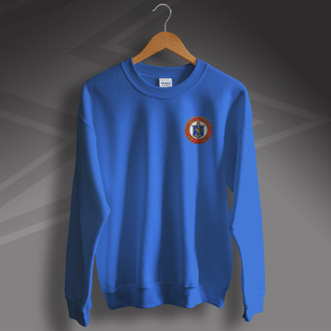 Rangers Football Sweatshirt Embroidered 1959