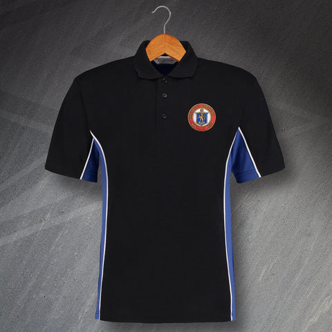 Rangers Football Polo Shirt Embroidered Track 1959