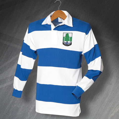 Reading Football Shirt Embroidered Long Sleeve 1981