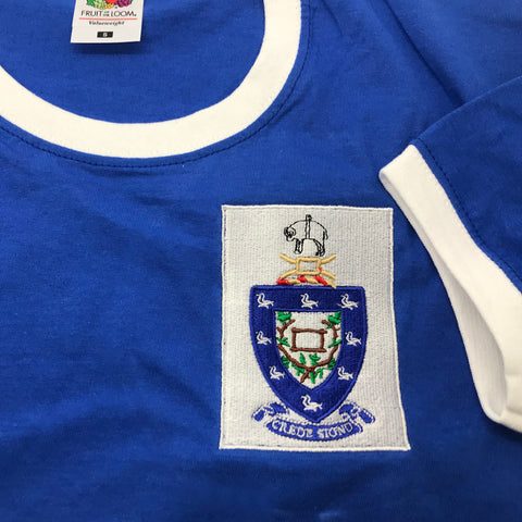 Retro Rochdale Football Ringer Shirt